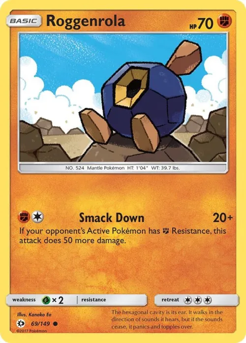 Roggenrola - Reverse Holo