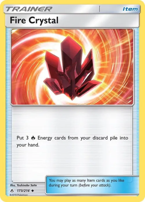 Fire Crystal - Reverse Holo