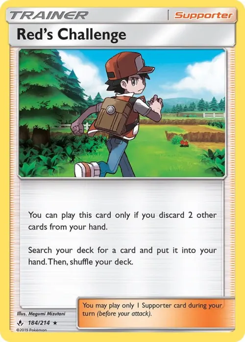Red's Challenge - Reverse Holo