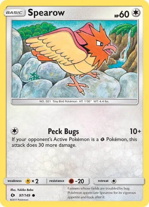 Spearow - Reverse Holo