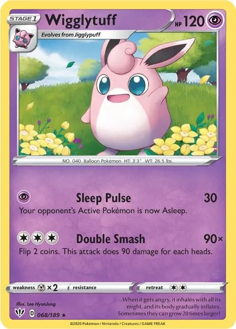 Wigglytuff - Reverse Holo