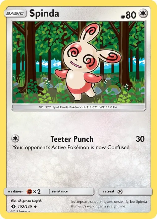Spinda - Reverse Holo