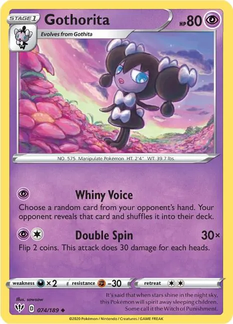 Gothorita - Reverse Holo