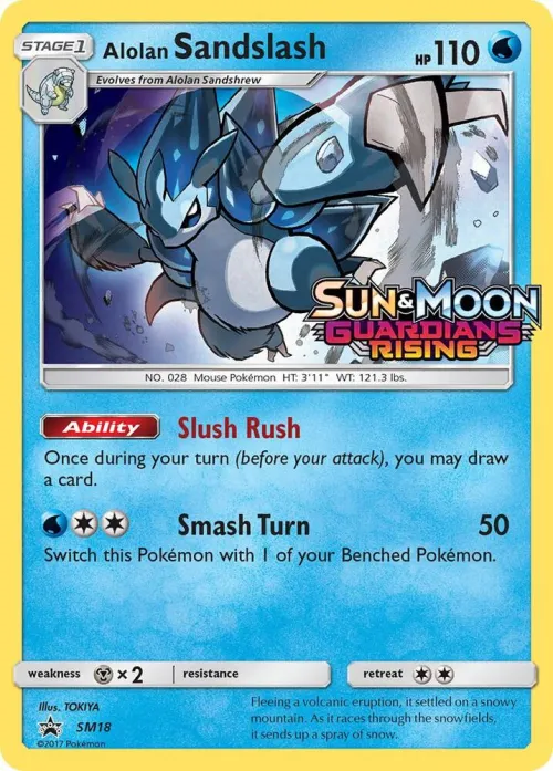 Alolan Sandslash - Staff