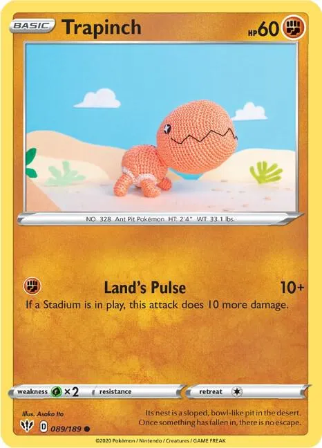 Trapinch - Reverse Holo