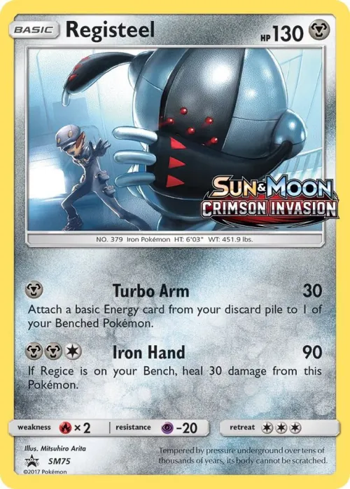 Registeel - Staff