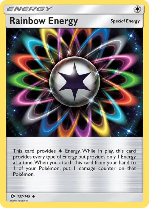 Rainbow Energy - Reverse Holo