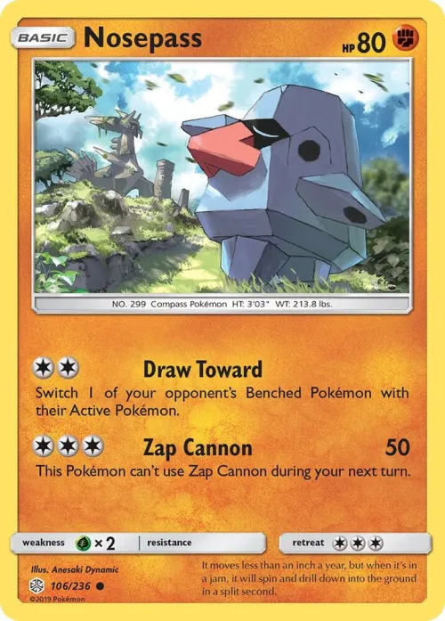 Nosepass - Reverse Holo
