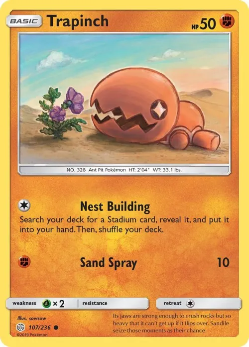 Trapinch - Reverse Holo