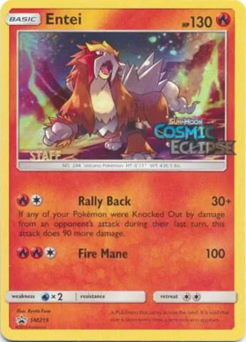 Entei - Staff