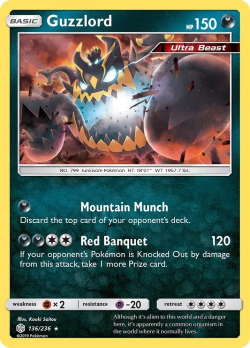Guzzlord - Reverse Holo