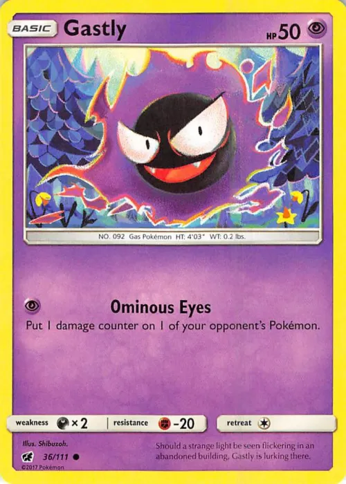 Gastly - Reverse Holo