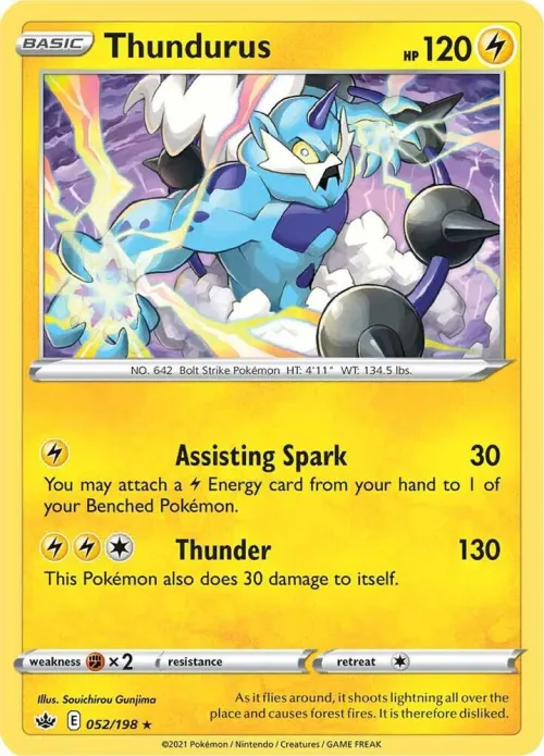 Thundurus - Holo