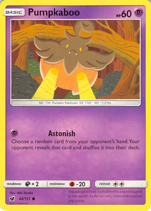 Pumpkaboo - Reverse Holo