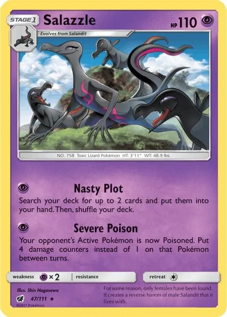 Salazzle - Reverse Holo