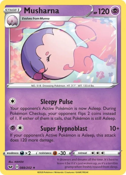Musharna - Reverse Holo