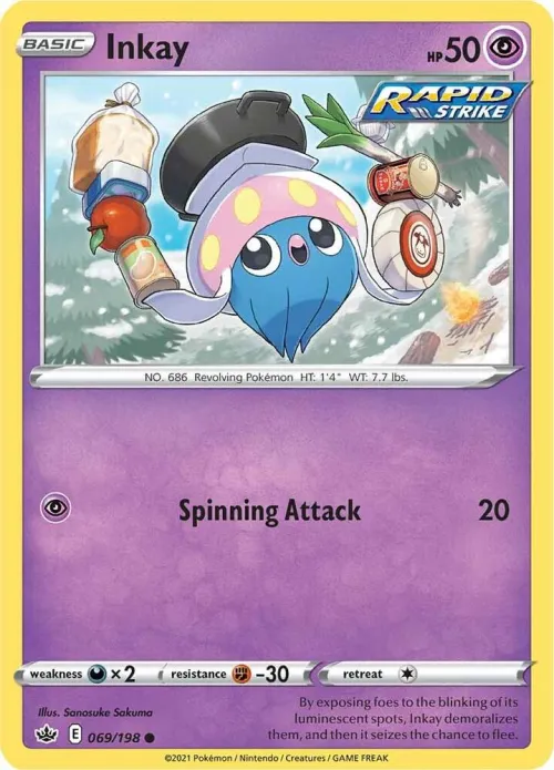 Inkay - Reverse Holo