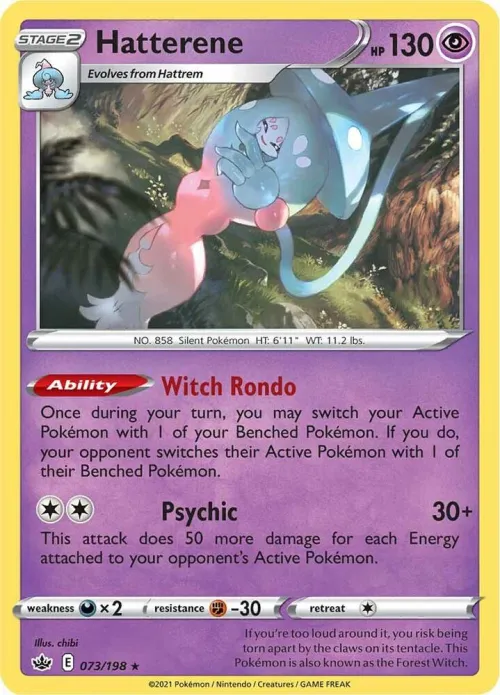 Hatterene - Reverse Holo