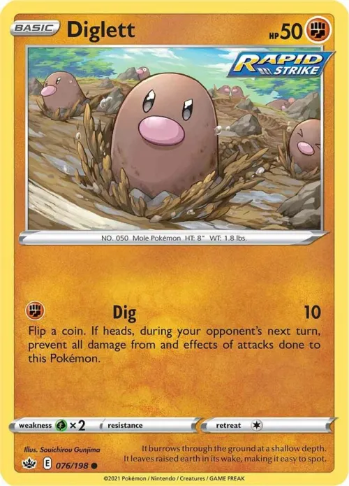 Diglett - Reverse Holo