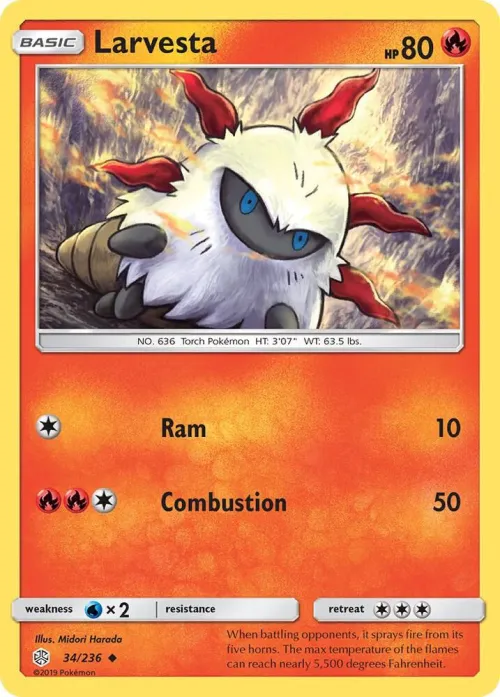 Larvesta - Reverse Holo