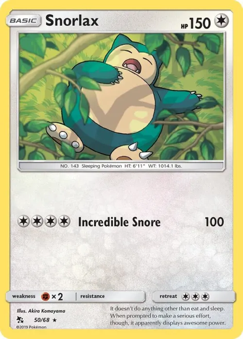 Snorlax - Reverse Holo