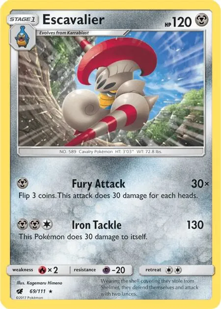 Escavalier - Reverse Holo