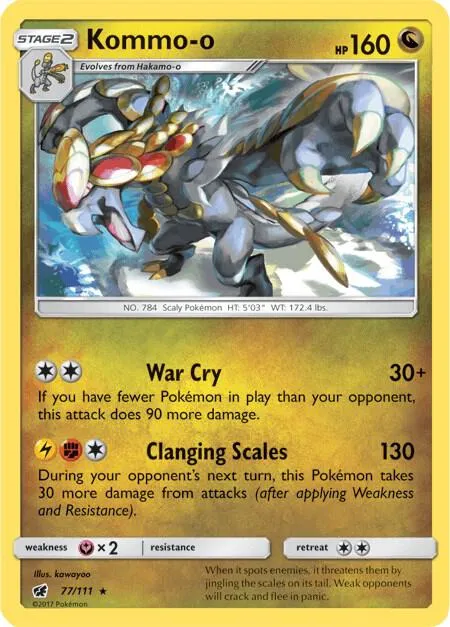 Kommo-o - Reverse Holo