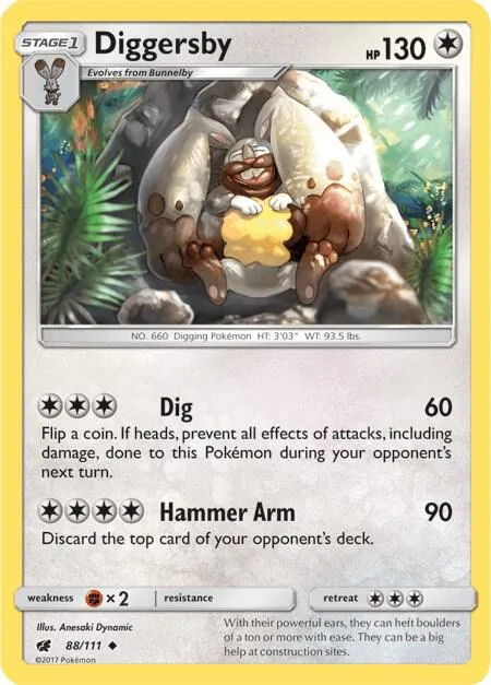 Diggersby - Reverse Holo