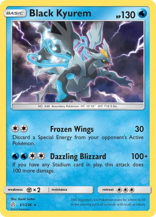 Black Kyurem - Reverse Holo