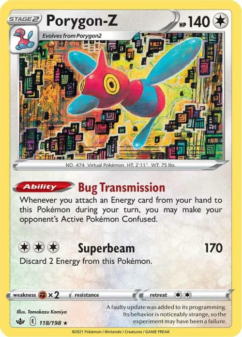 Porygon-Z - Reverse Holo