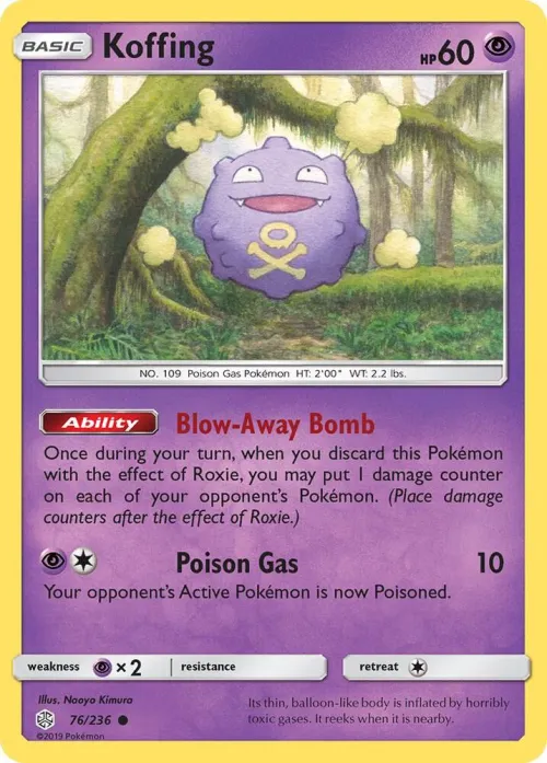Koffing - Reverse Holo