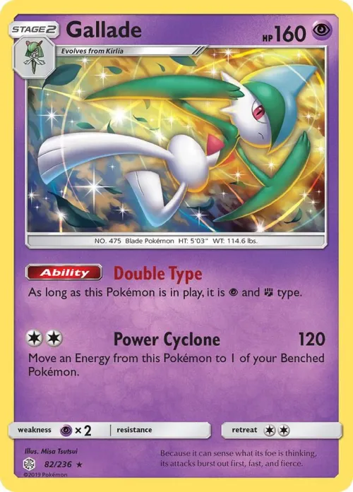 Gallade - Reverse Holo