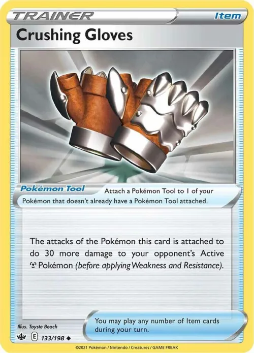 Crushing Gloves - Reverse Holo