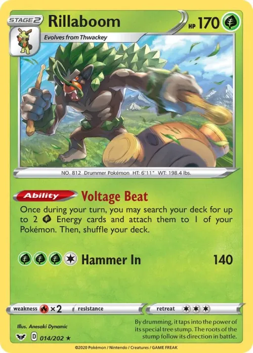 Rillaboom (014) - Holo