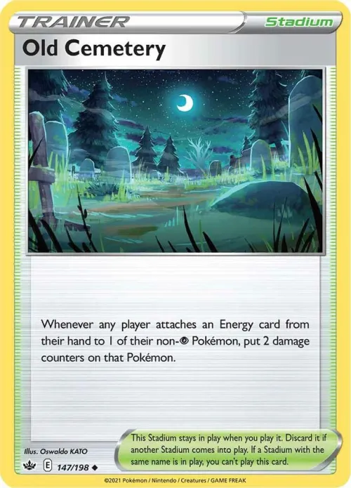 Old Cemetery - Reverse Holo