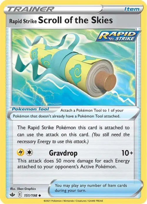 Rapid Strike Scroll of the Skies - Reverse Holo