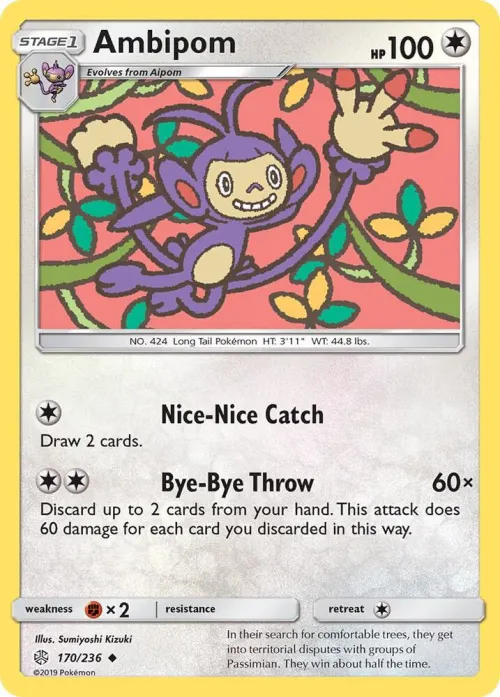 Ambipom - Reverse Holo