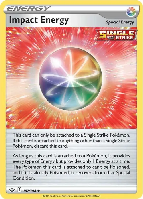 Impact Energy - Reverse Holo