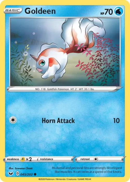 Goldeen (045) - Reverse Holo