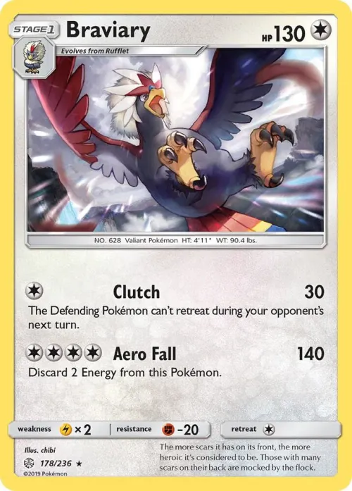 Braviary - Reverse Holo