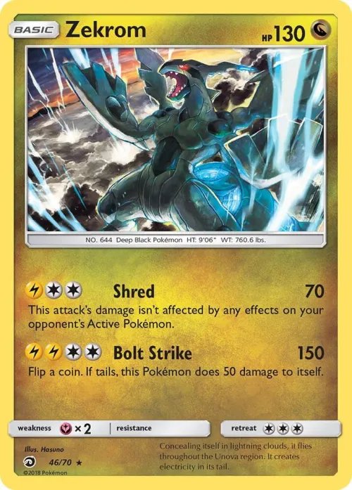 Zekrom - Reverse Holo