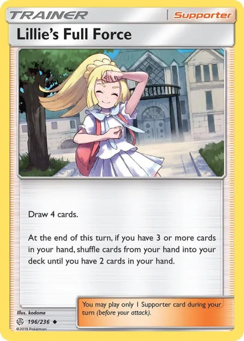 Lillie's Full Force - Reverse Holo