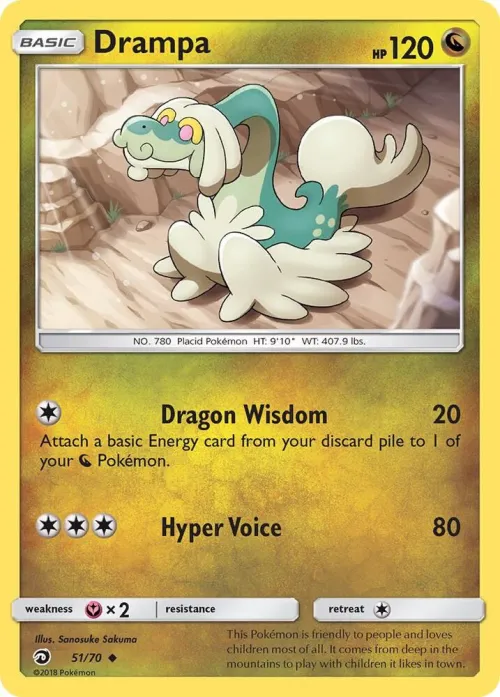 Drampa - Reverse Holo