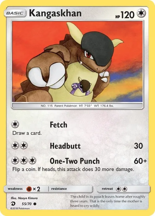 Kangaskhan - Reverse Holo
