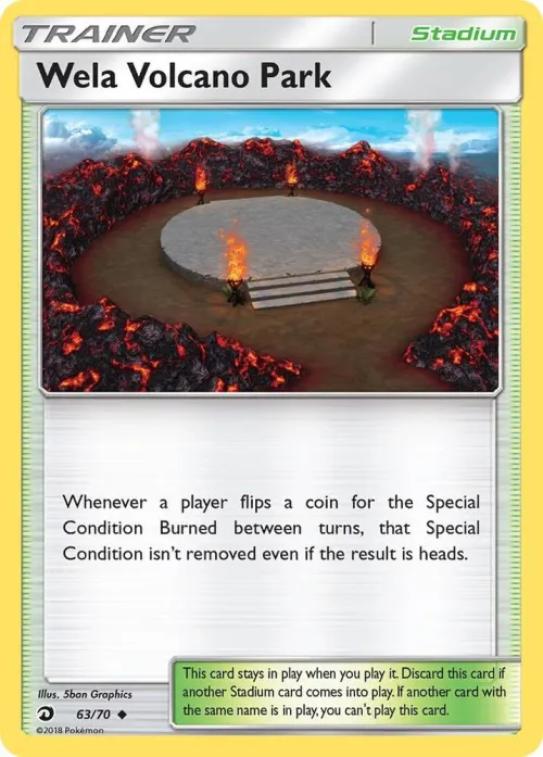 Wela Volcano Park - Reverse Holo