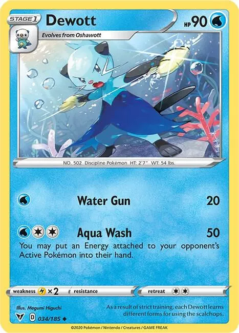 Dewott - Reverse Holo