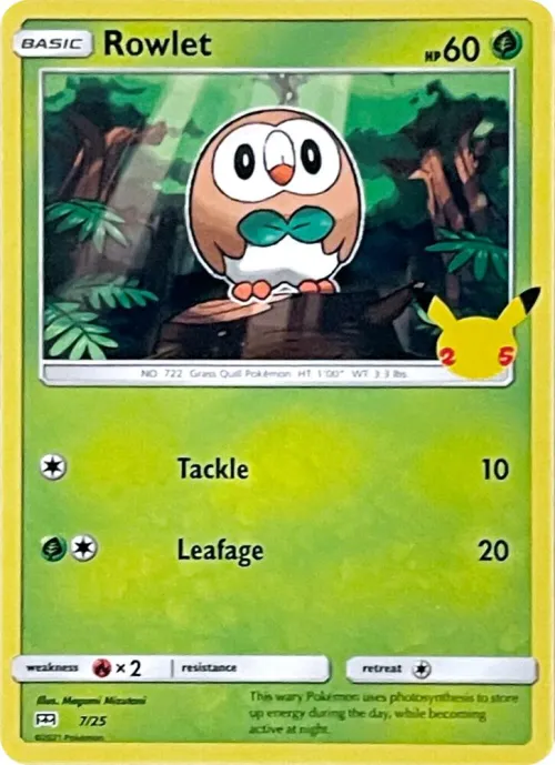 Rowlet - Holo