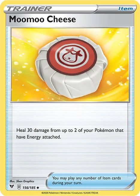 Moomoo Cheese - Reverse Holo