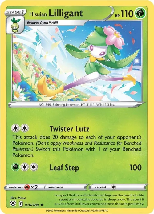 Hisuian Lilligant - Holo