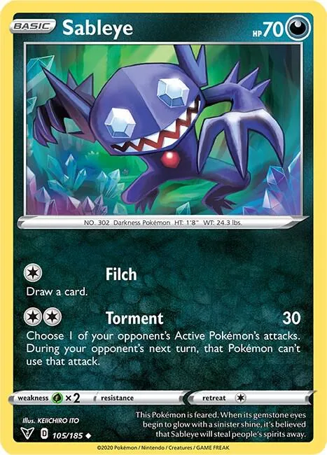 Sableye - Reverse Holo